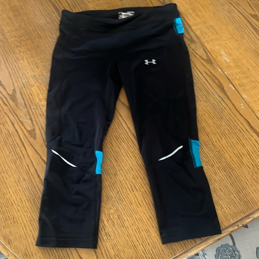 UA workout pants with zipper pocket